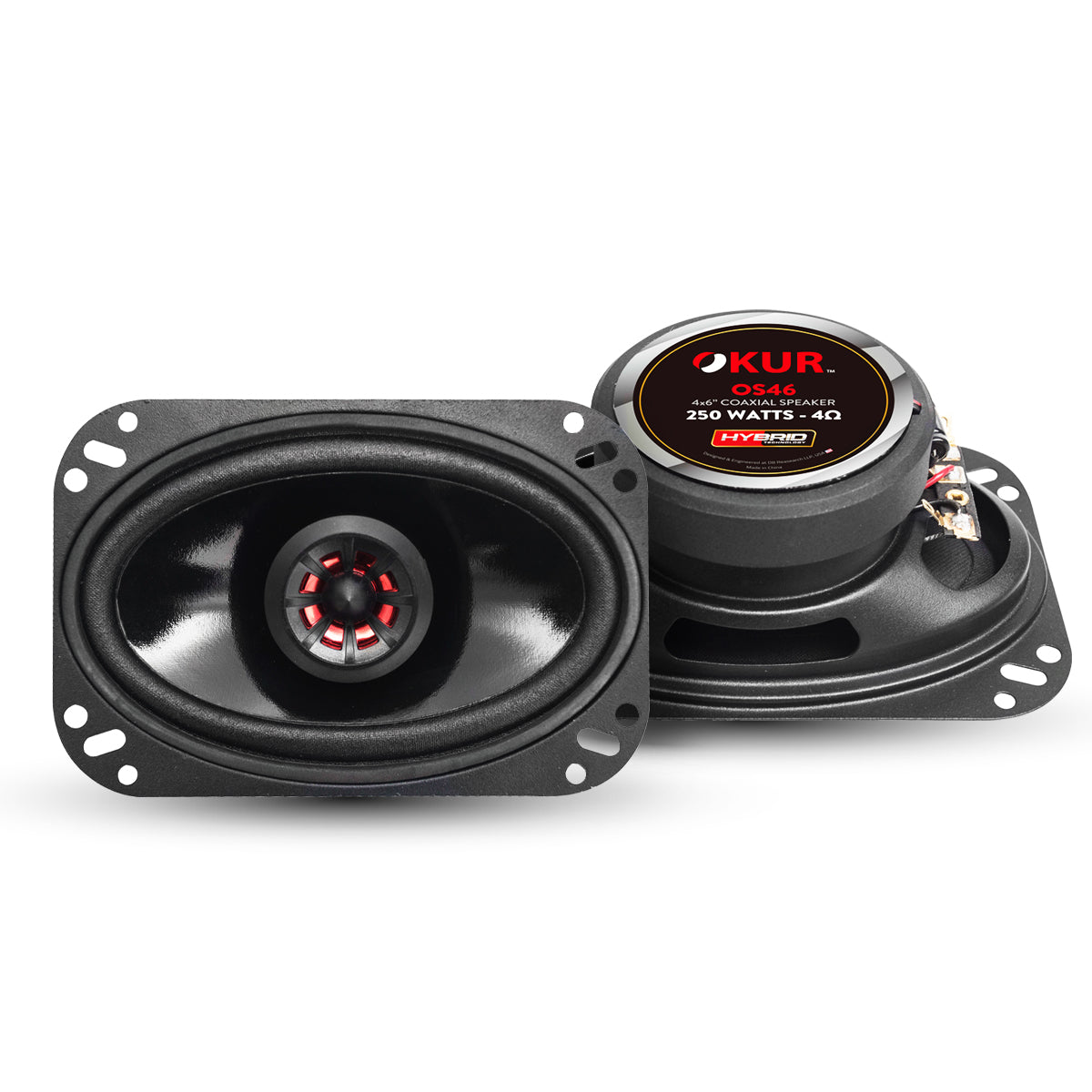 OS46 : 4in X 6in Coaxial Speaker (1 Pair) – DB Drive