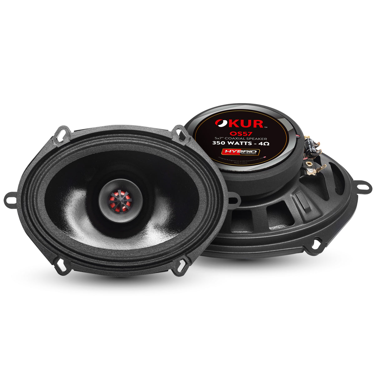OS57 : 5in X 7in Coaxial Speaker (1 Pair) – DB Drive