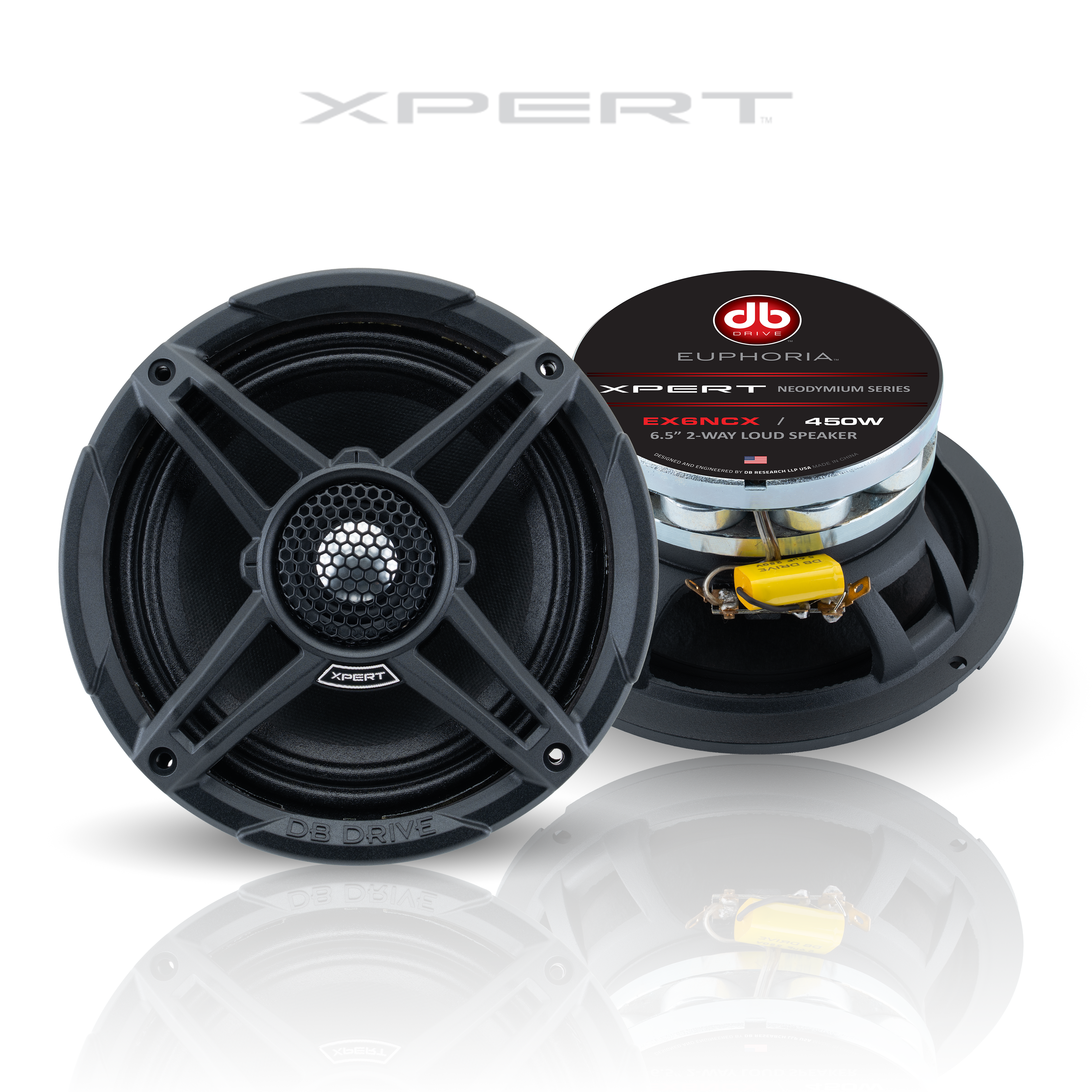 EX6NCX : 6.5 in. 2-Way NEO Loudspeaker – DB Drive EX6NCX : 6.5 in. 2-Way NEO Loudspeaker – DB Drive