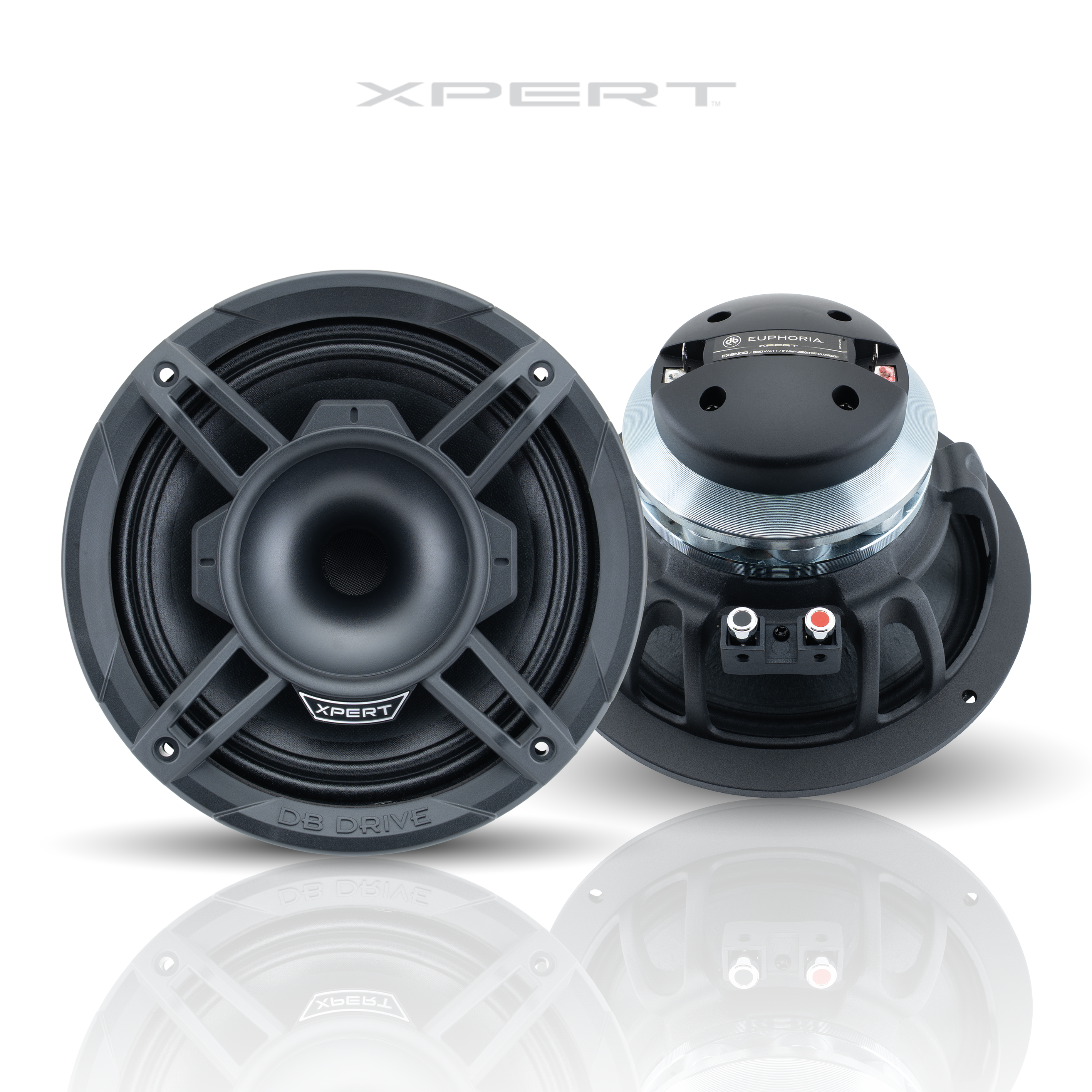 EX8NCD : 8 in. 2-Way NEO Loudspeaker W/Back Mounted Compression EX8NCD : 8 in. 2-Way NEO Loudspeaker W/Back Mounted Compression