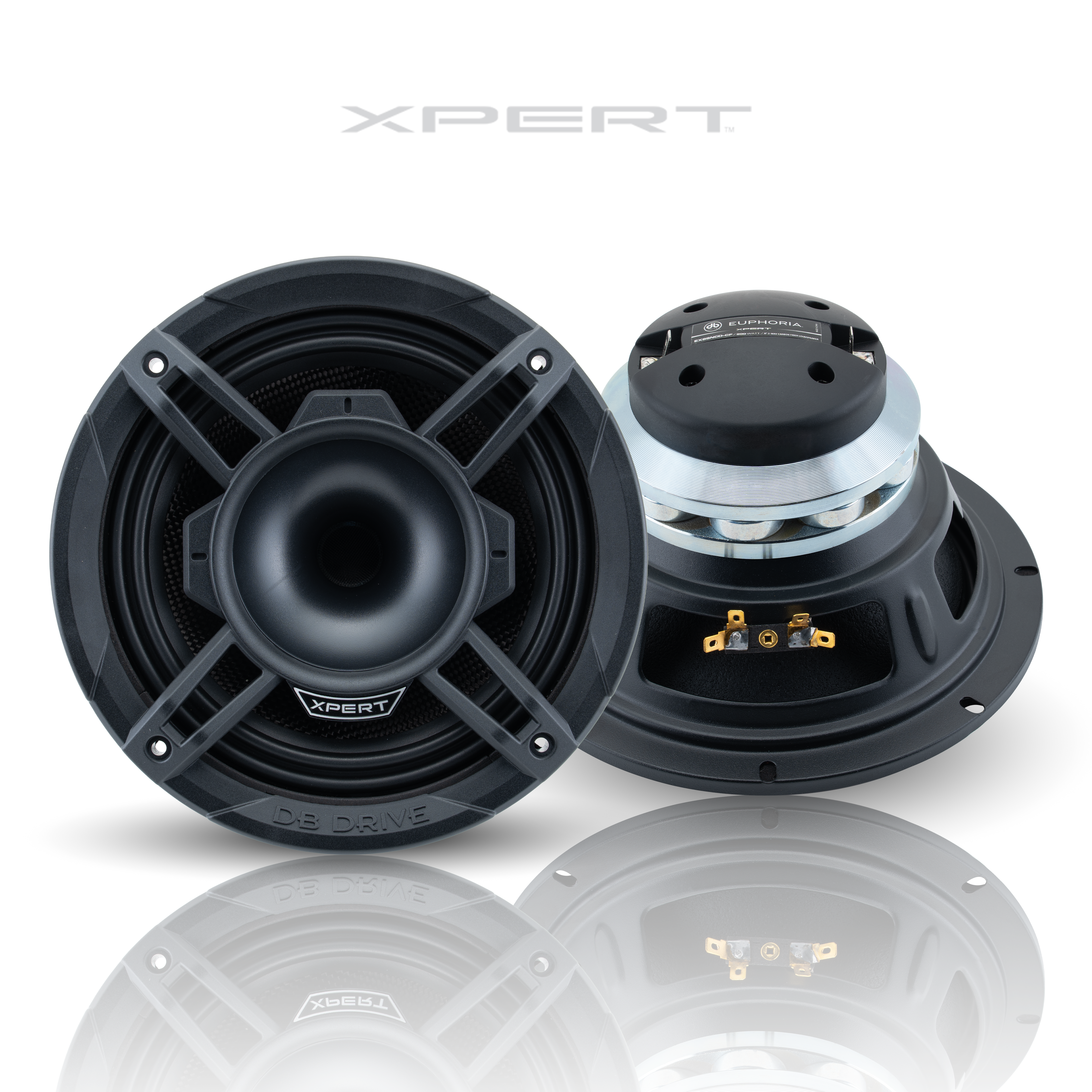 EX8SNCD-CF : 8 in. 2-Way NEO Carbon Fiber Loudspeaker (1 Pair EX8SNCD-CF : 8 in. 2-Way NEO Carbon Fiber Loudspeaker (1 Pair