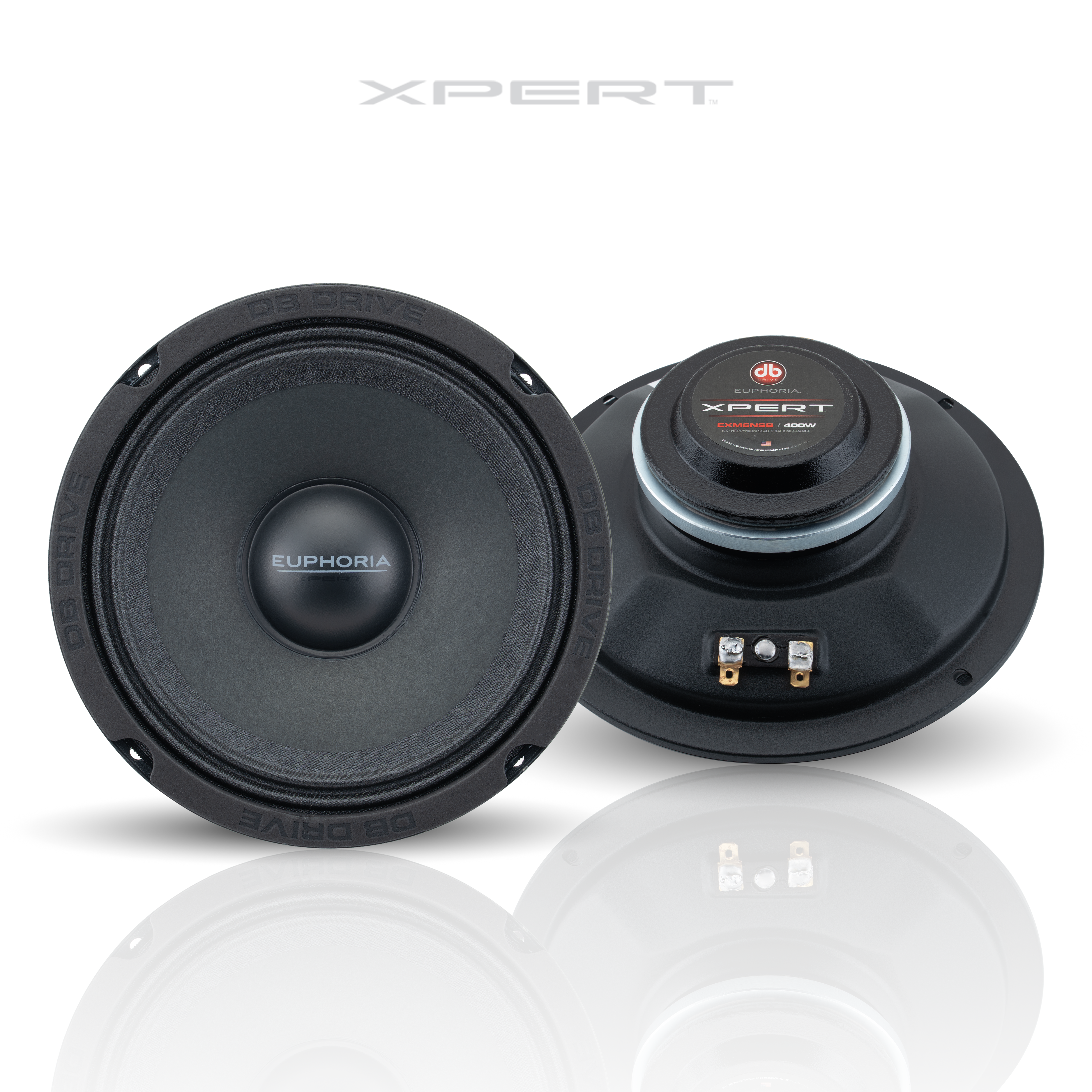 EXM6NSB : 6.5 in. NEO Sealed Back Midrange – DB Drive