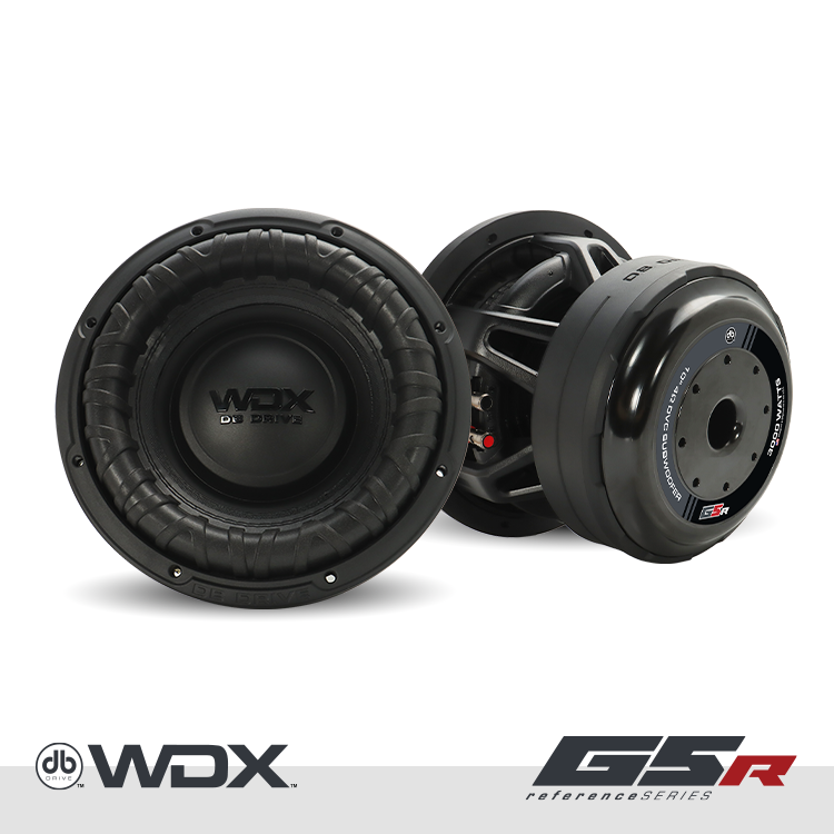 WDX10G5R.4 : 10 in. Dual 4-Ohm Subwoofer – DB Drive
