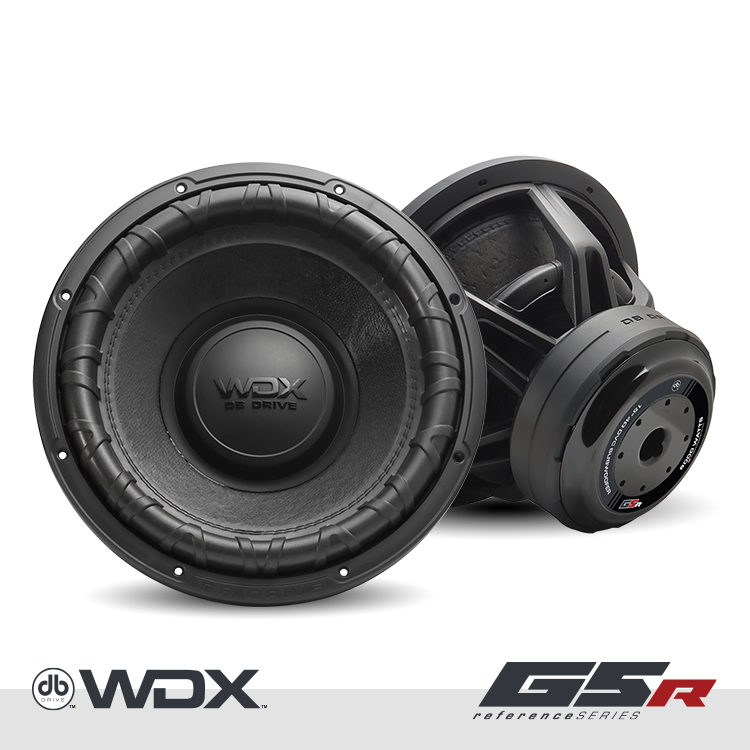 WDX15G5R.2 : 15 in. Dual 2-Ohm Subwoofer – DB Drive