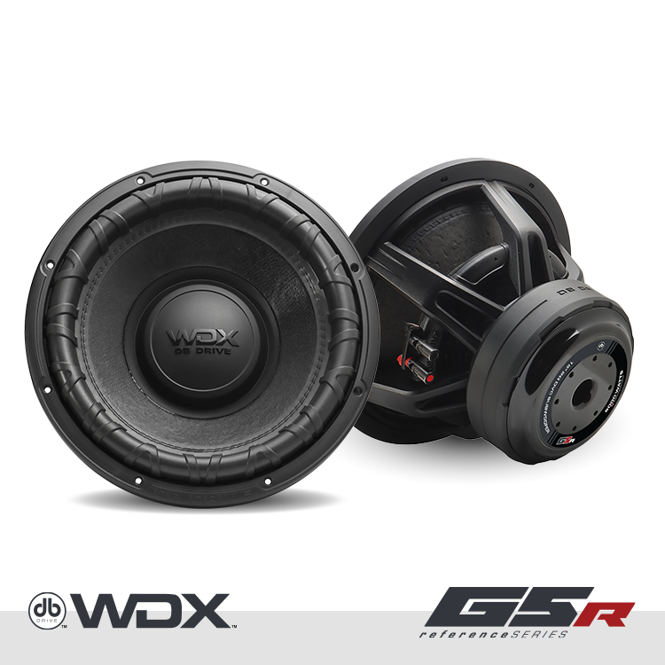 WDX15G5R.4 : 15 in. Dual 4-Ohm Subwoofer – DB Drive WDX15G5R.4 : 15 in. Dual 4-Ohm Subwoofer – DB Drive