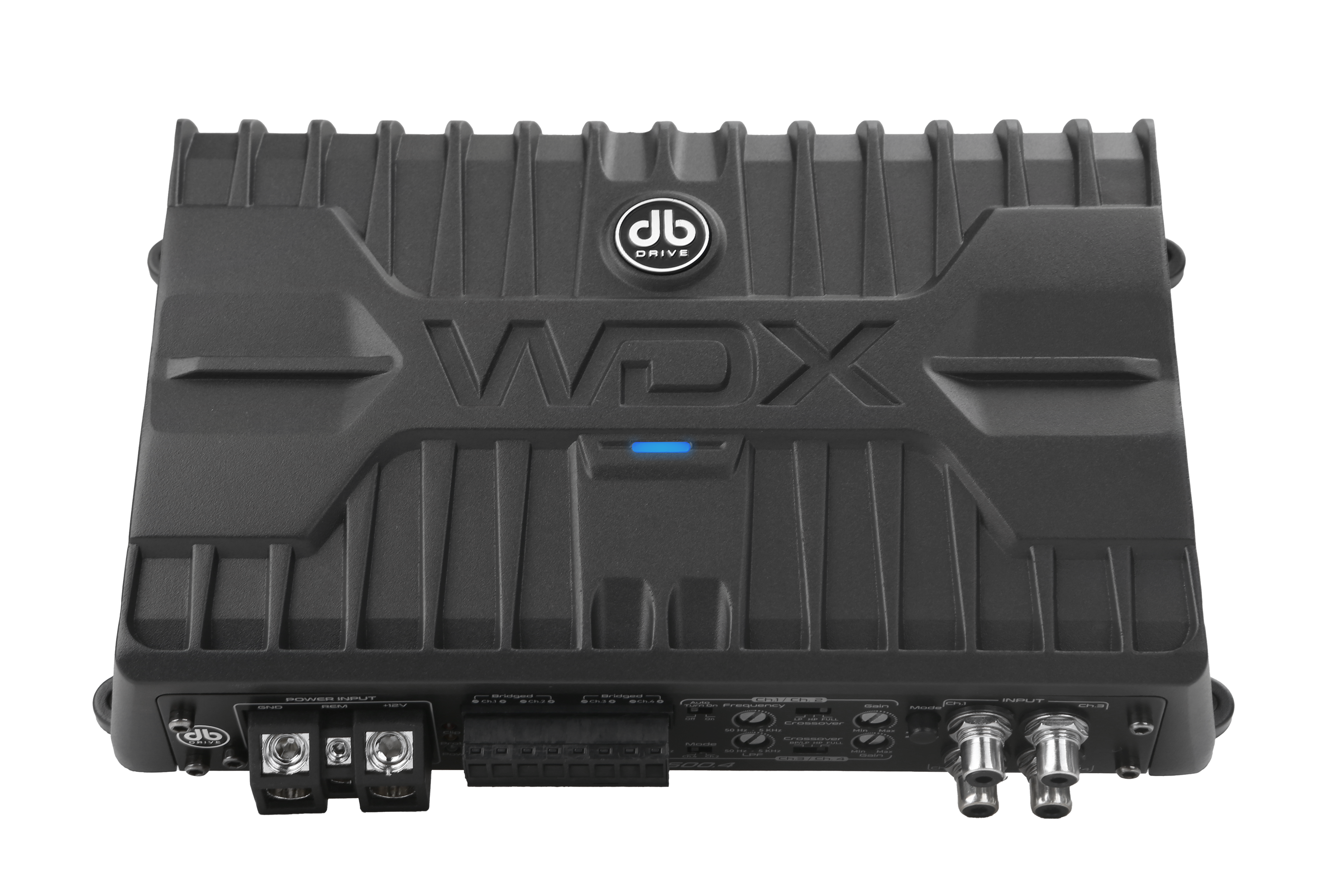 WDX-R500.4 : WDX Reference Class-D 4 Channel Amplifier – DB Drive