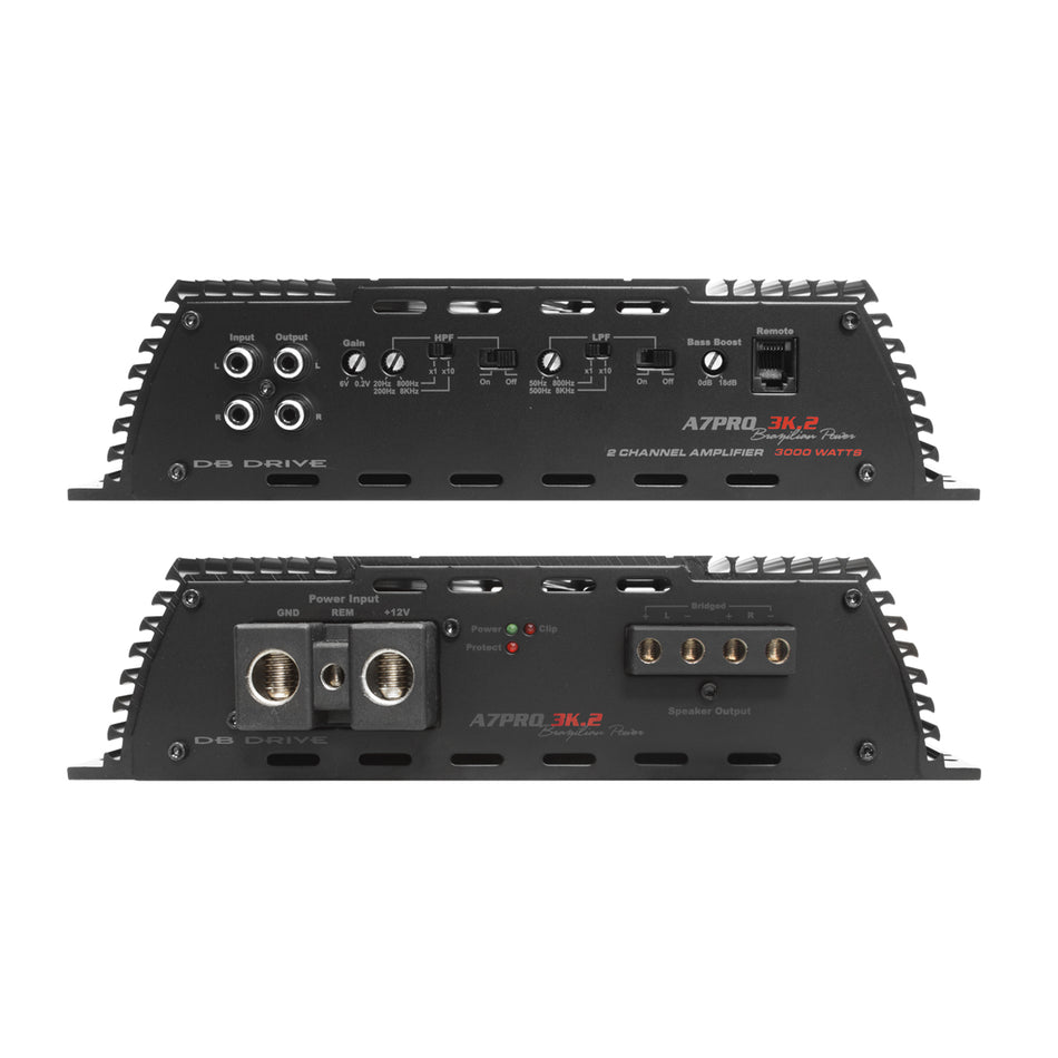 A7PRO 3K.2 : Class D 2 Channel Amplifier