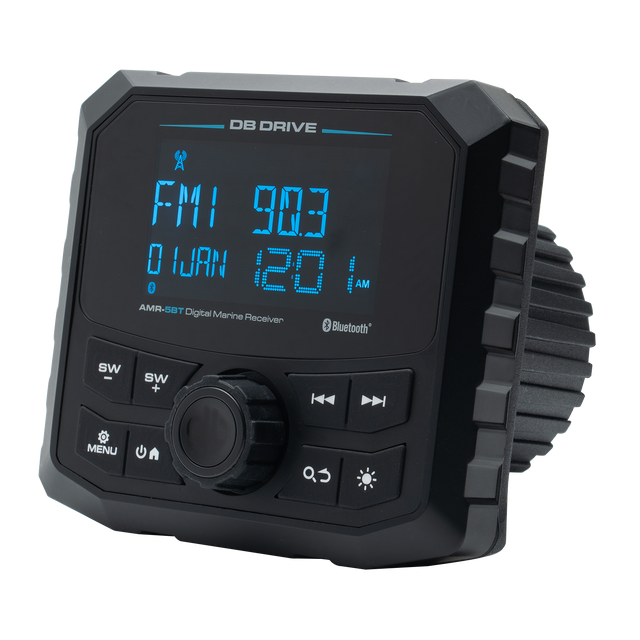 AMR-5BT : LCD DIGITAL MARINE RECEIVER / 2 VOLTS /BLUETOOTH