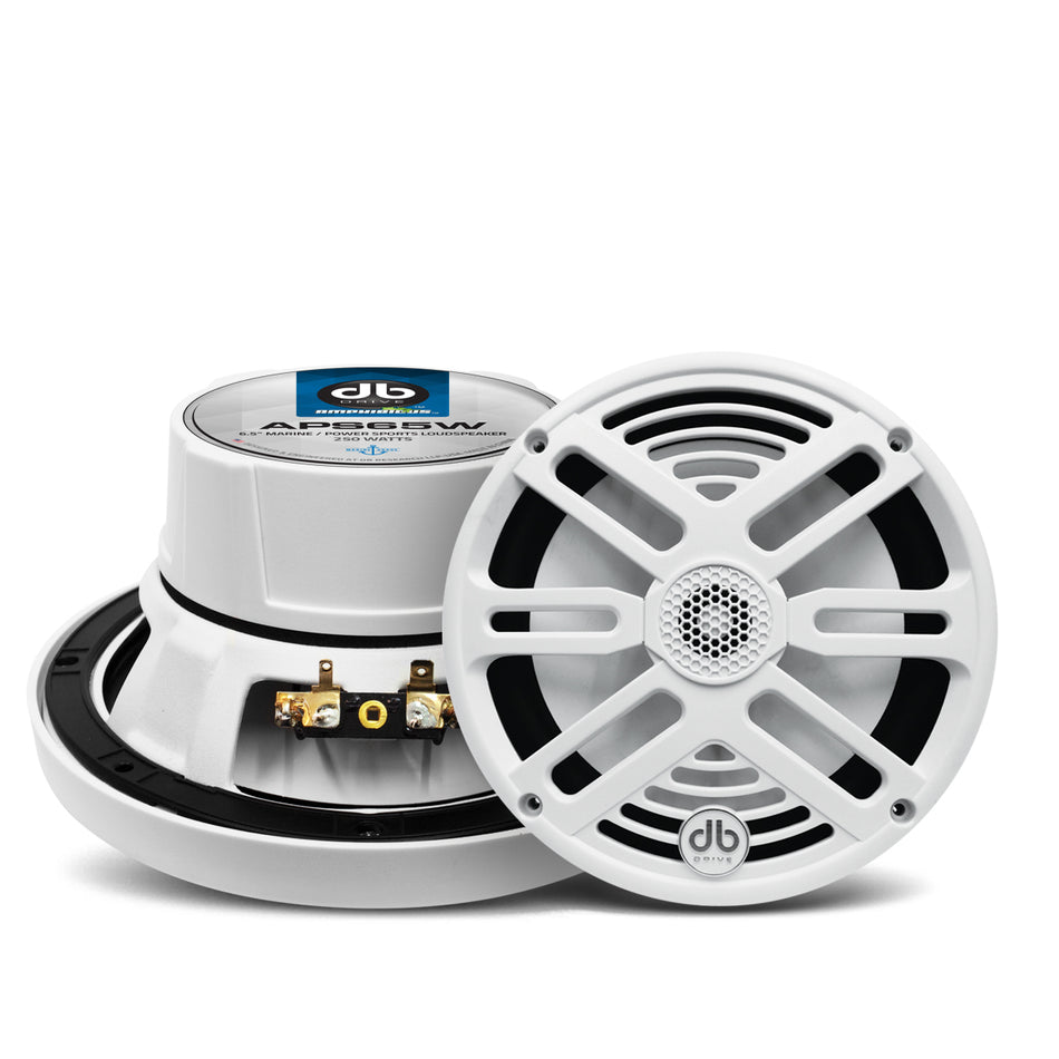 APS65W : 6.5 in. 2-Way Marine Loud Speaker (White)