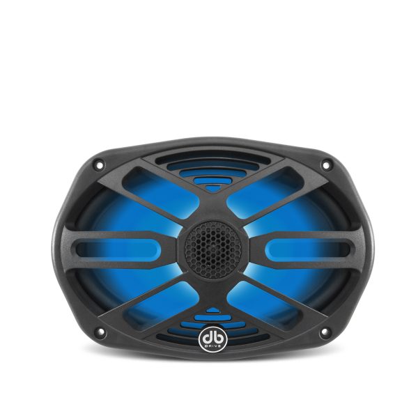 APS69RGB : 6X9 in. Marine Loud Speaker W/RGB Accent Lighting