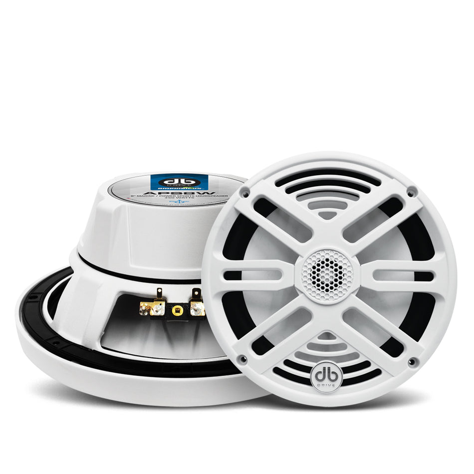 APS8W : 8 in. 2-Way Marine Loud Speaker (White)