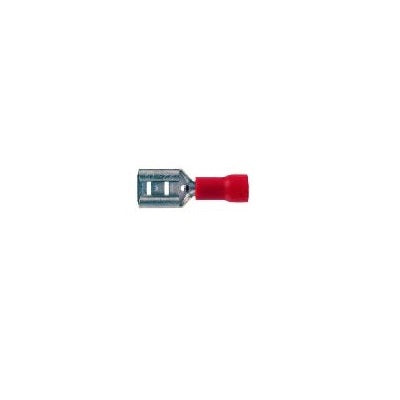 RIQDF250P : 22-16 GA. Red Pre Insulated Female Connector PVC