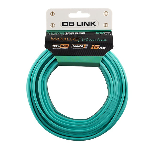 MKMS16SG50 : 50' 16 Ga Maxkore Marine Sea Green/Gray, 100% OFC, TINNED Anti-Corrosive Wire