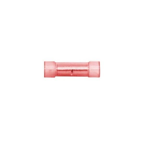 RBC2216P : 22-16 GA. Red Clear PVC Butt Connector