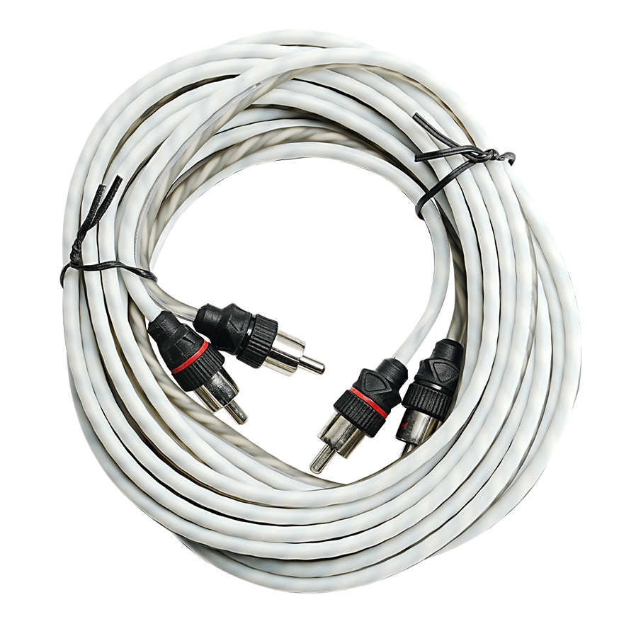 DCR12 : 12' Twisted Pair Rca (Copper)