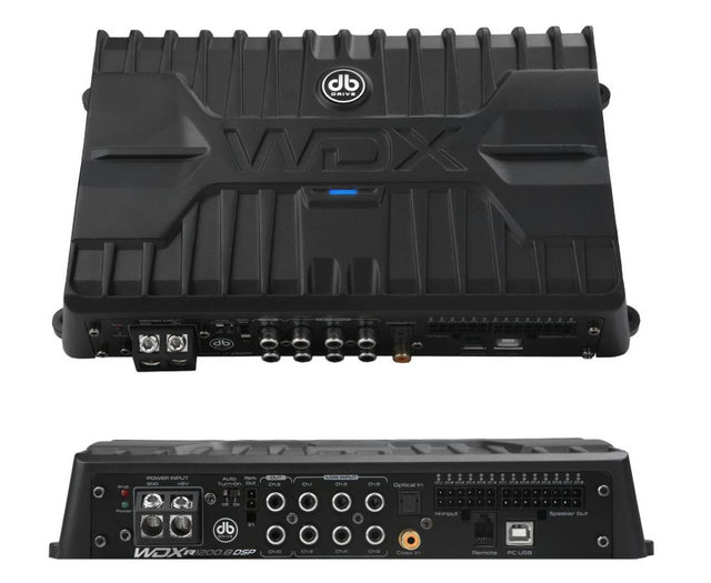 WDX-R1200.8-DSP : WDX Reference Class-D 8 Channel Amplifier with DSP