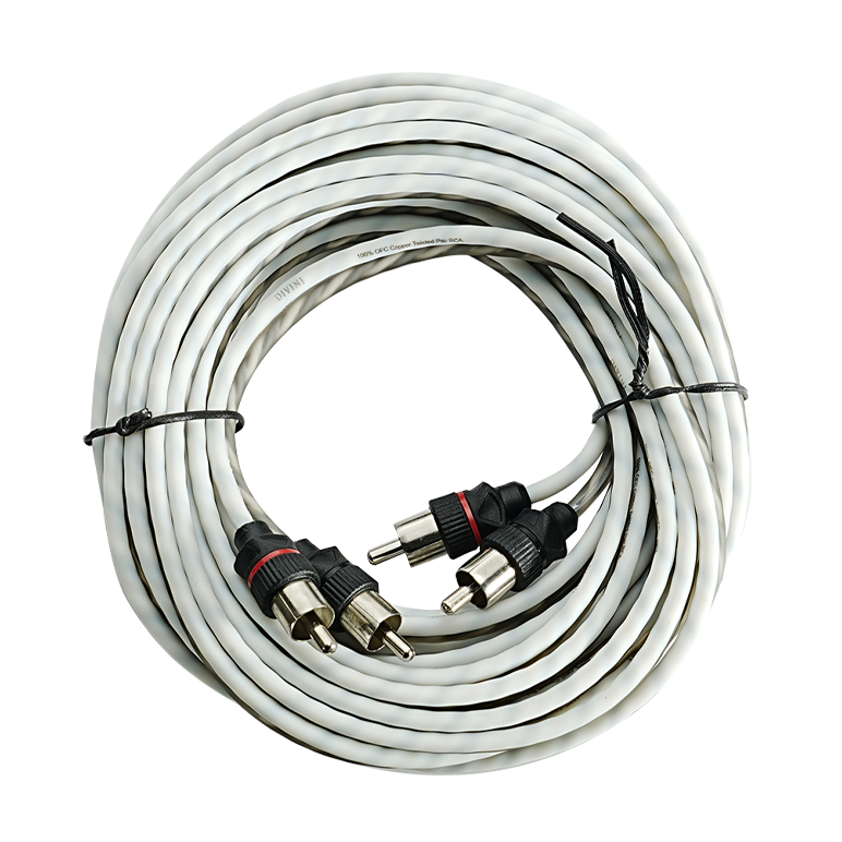 DCR20 : 20' Twisted Pair Rca (Copper)