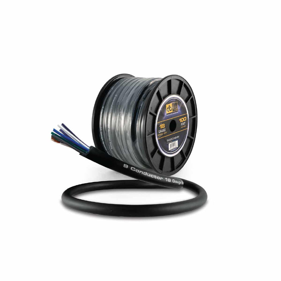 STMC918G100 : 9 Wire - 18 GA. Multi-Conductor Sw/R 100ft Roll