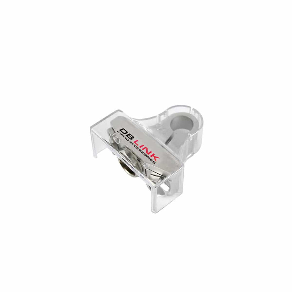 NBTN03X : (1) 4GA. /(1) 8 GA. (1) 10 GA. Input Nickel Battery Terminal