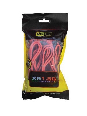 XRY2MB : Double twisted flexible RCA wire ,1F2M/10pcs/OPP bag pack+1xhook