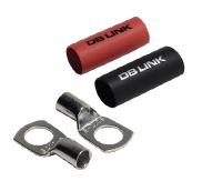 MKMRT0 : 0 Ga.Tinned Terminal with 4/blister+giftbox with 2RED/2BLACK heat shrink 5/16"