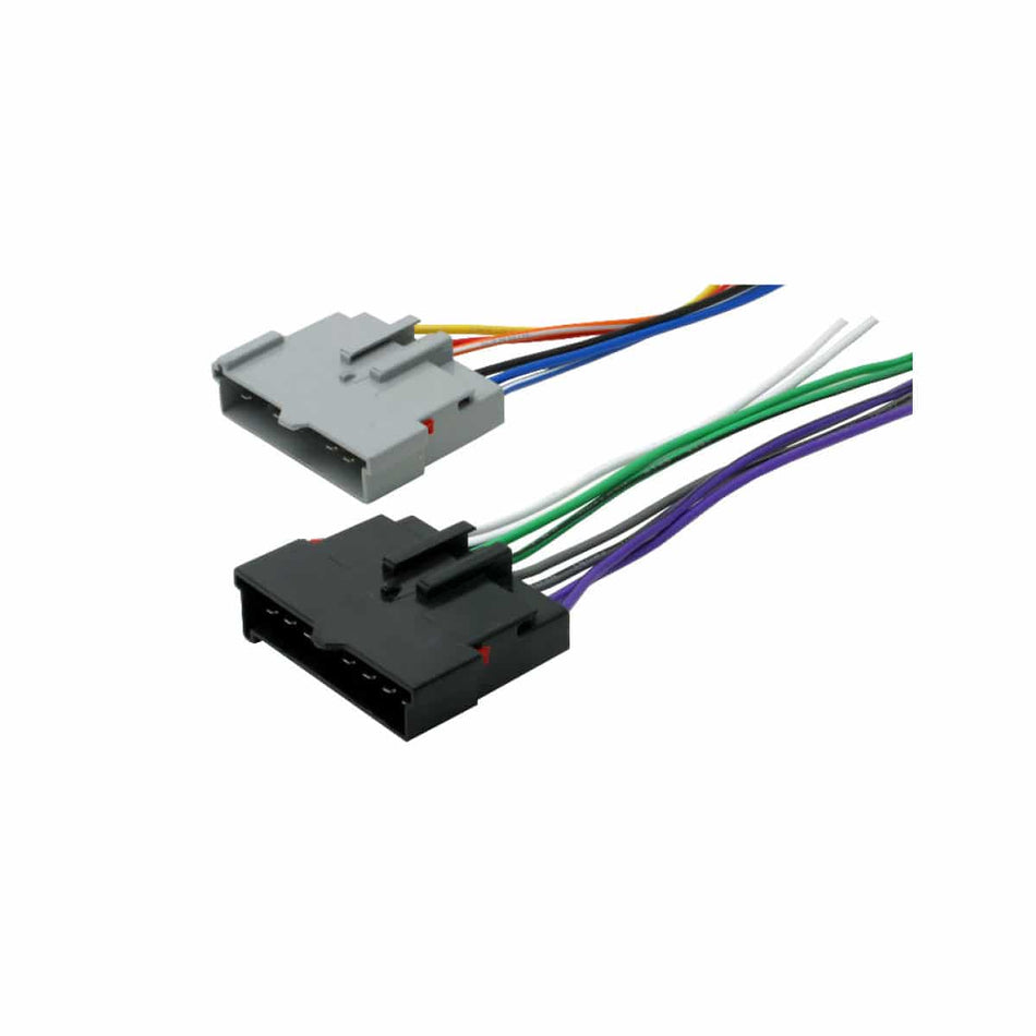 FD86 : Ford/Lincoln/Mercury 1986 And Up - Into Car (2- 8 PinPlugs)