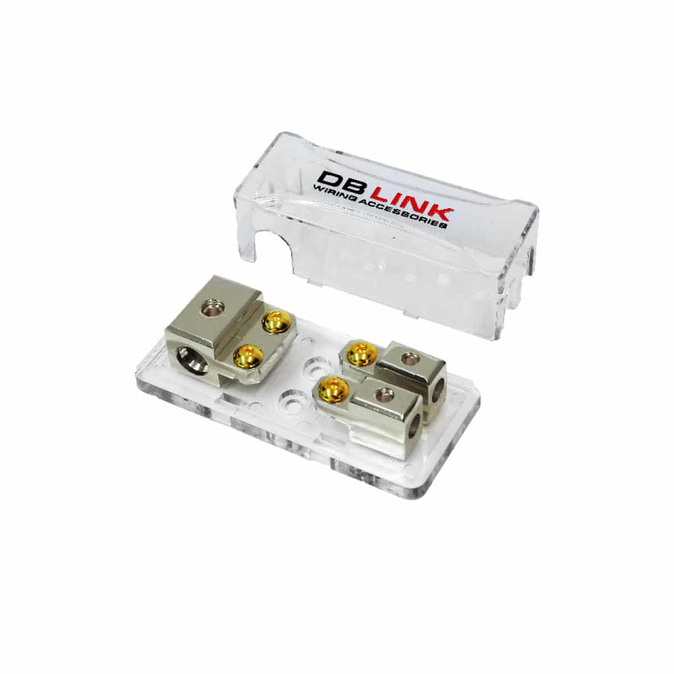 MANLFB428X : Mini ANL Fuse Block 4 GA. in(2) - 8 GA. Out