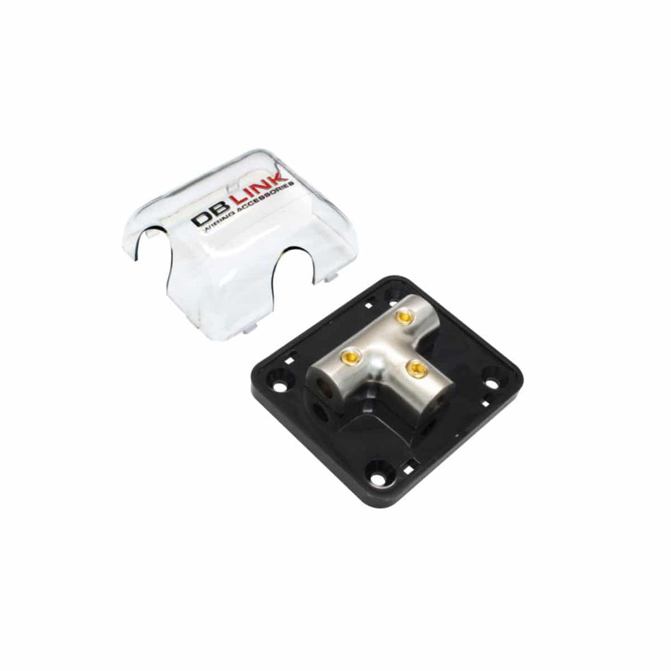NTGB38X : T Ground Block (3) 8 Ga