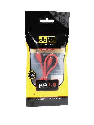 XR17 : Double twisted flexible RCA wire ,17.0ft/pc/OPP bag pack+1xhook