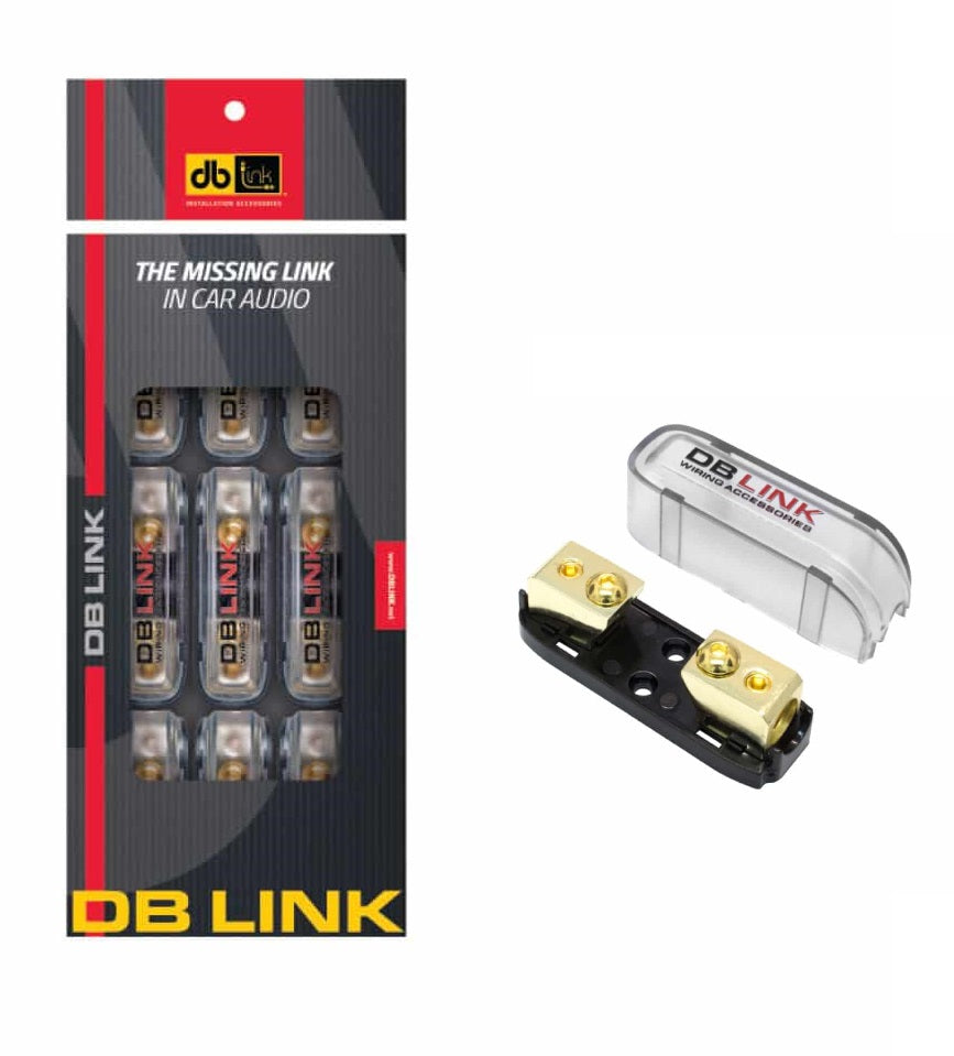 NMANLFH2XB : Nickel Mini ANL Fuse Holder 8 Ga