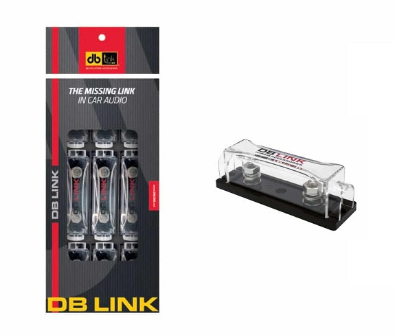 NANLFH2XB : 4/8 GA. inLine Single ANL Fuse Holder (Bulk)