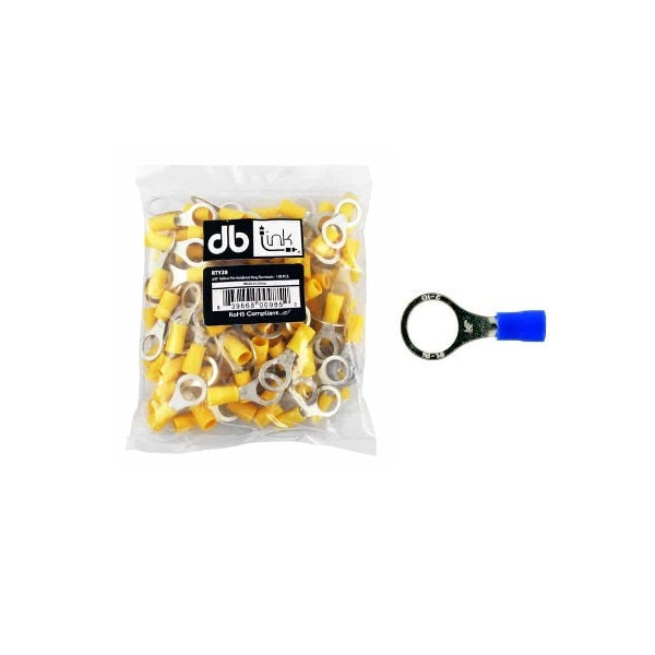 RT38B : Blue 3/8in 16-14G Terminal