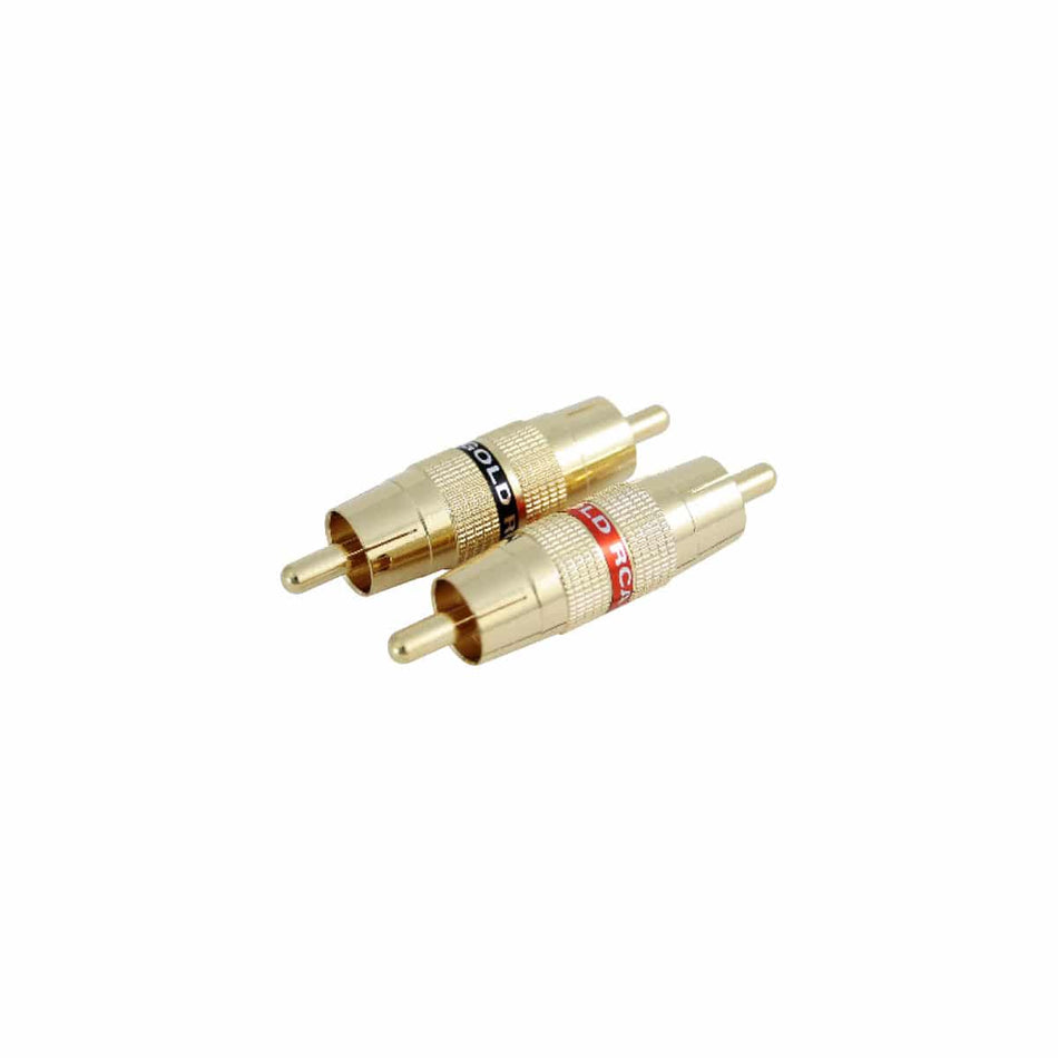 BM105 : Gold Male Barrel Connector (2Pcs/ Card)