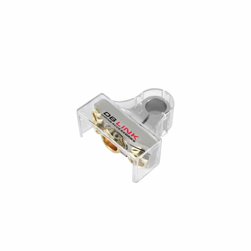 NBTP03X : (1) 0 GA. / (1) 4 GA. (2) 8GA. Inputs Nickel Battery Terminal