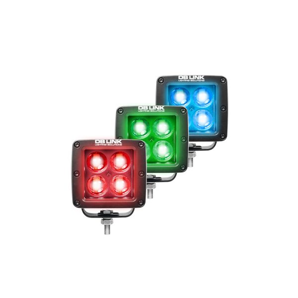 DBSM4D-K-RGB : 4 in. Cree Led Light Kit With RGB Accent Lighting
