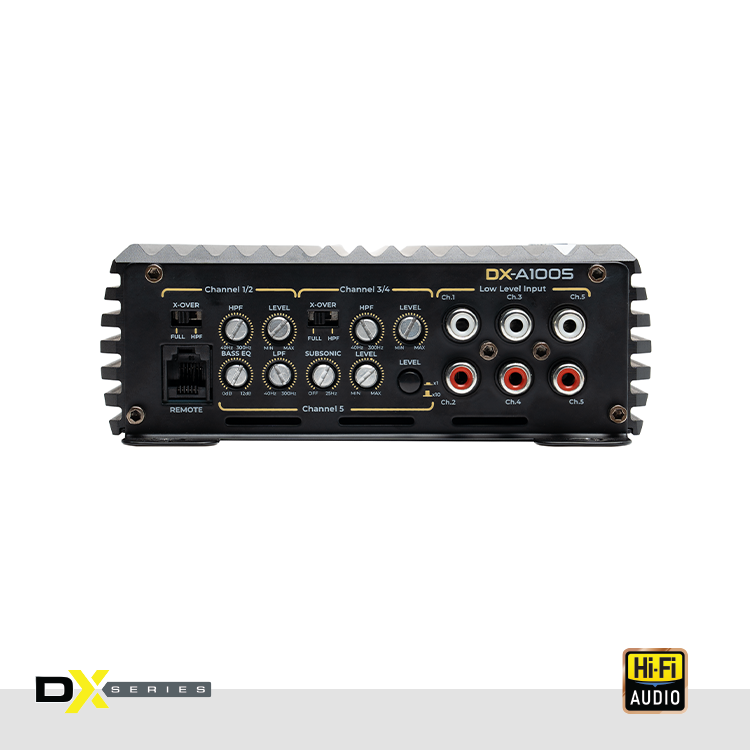 DX-A1005 : 5-Channel Class D Amplifier