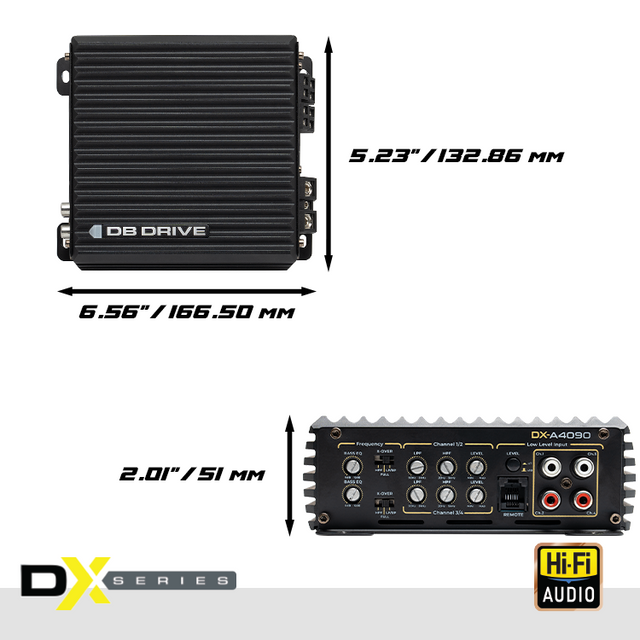 DX-A4090 : 4-Channel Class D Amplifier