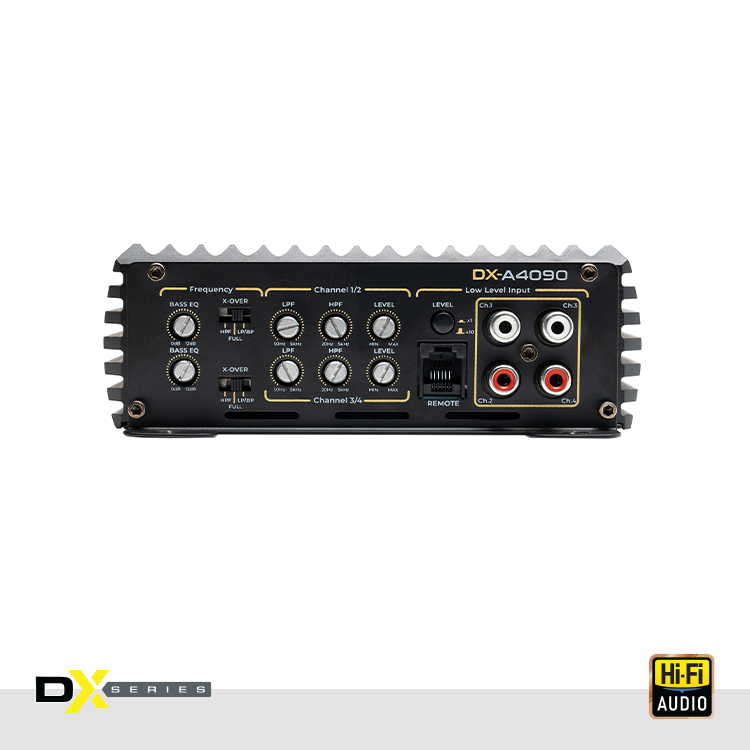 DX-A4090 : 4-Channel Class D Amplifier