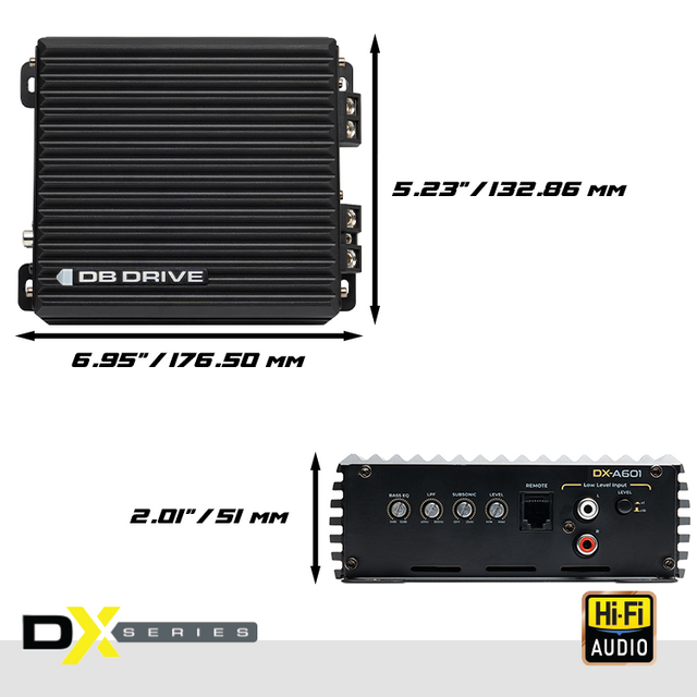 DX-A601 : Monoblock Class D Amplifier