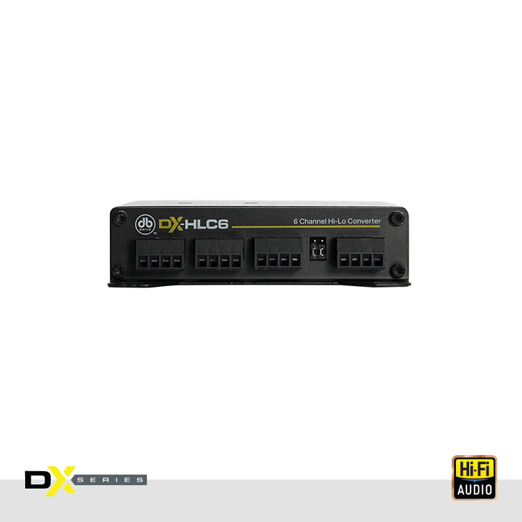 DX-HLC6 : 6 Ch High Low-Level Converter With Summing Capability