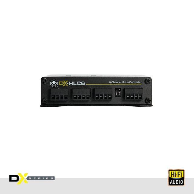 DX-HLC6 : 6 Ch High Low-Level Converter With Summing Capability
