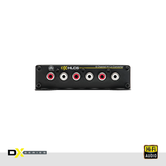 DX-HLC6 : 6 Ch High Low-Level Converter With Summing Capability