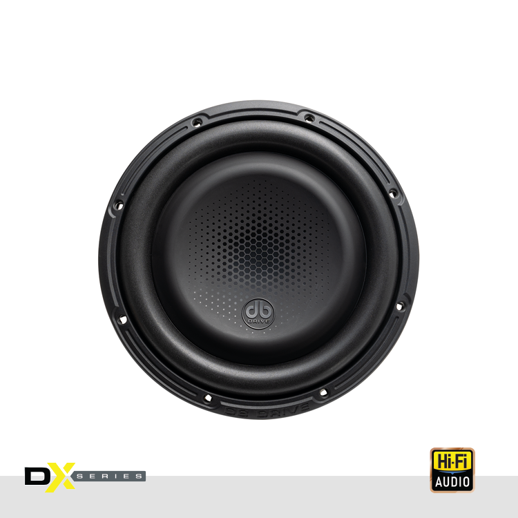 DX-W10F : DX 10 in. 4 OHM SHALLOW SUBWOOFER