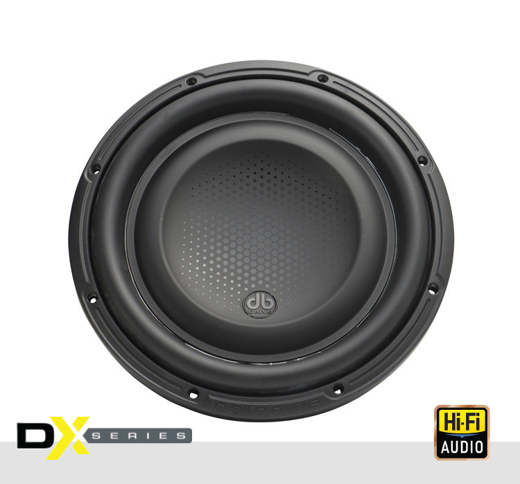 DX-W12D4 : DX 12 in.  Dual 4-Ohm Subwoofer