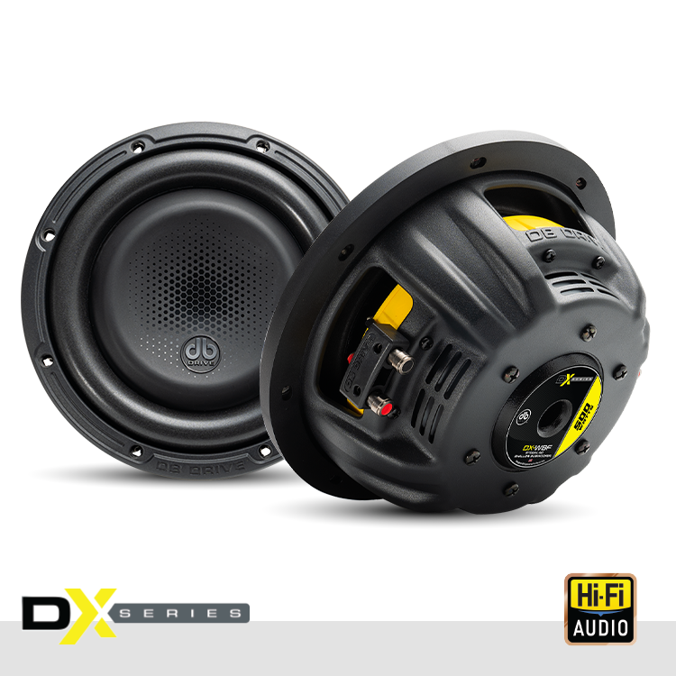 DX-W8F : DX 8 in.  Dual 4-ohm Shallow Subwoofer