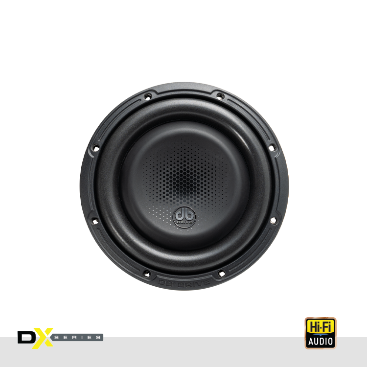 DX-W8F : DX 8 in.  Dual 4-ohm Shallow Subwoofer