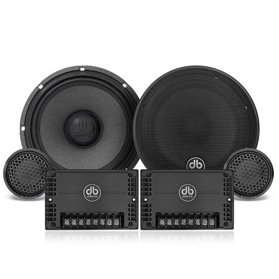 E5 : 6.5 in. Component System W/Silk Dome Tweeter