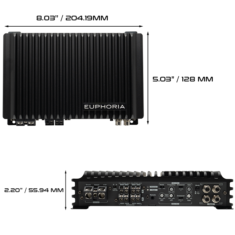 EA4.300 : 4-channel Class D amplifier