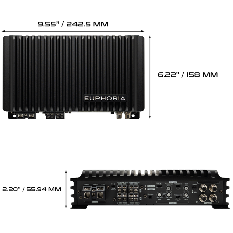 EA4.600 : 4-channel Class D amplifier