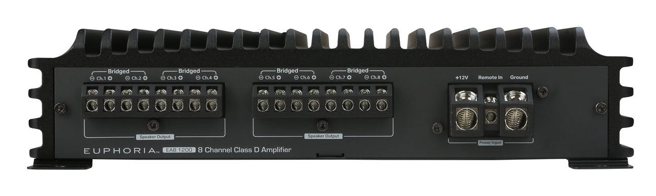 EA8.1200 : 8-channel Class D amplifier